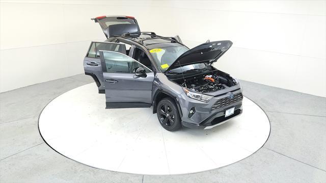 used 2021 Toyota RAV4 Hybrid car, priced at $30,695