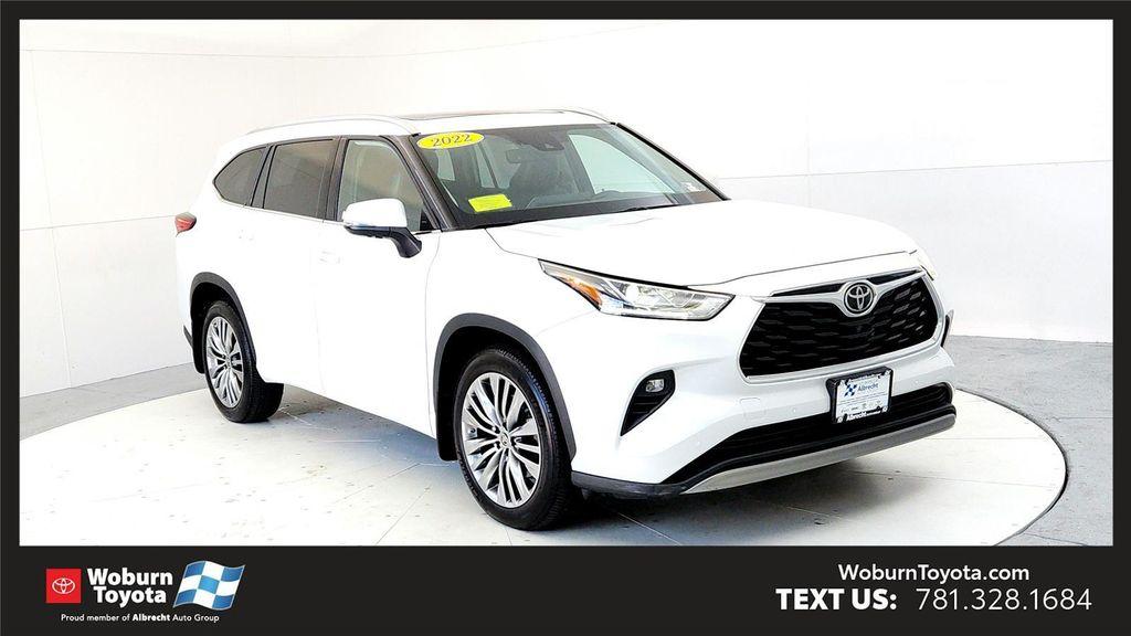 used 2022 Toyota Highlander car, priced at $44,795