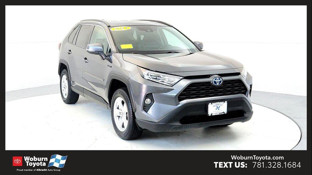 used 2021 Toyota RAV4 Hybrid car, priced at $28,295