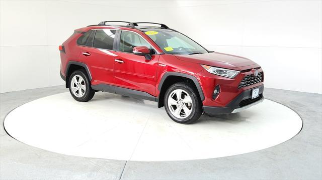 used 2021 Toyota RAV4 Hybrid car, priced at $31,595