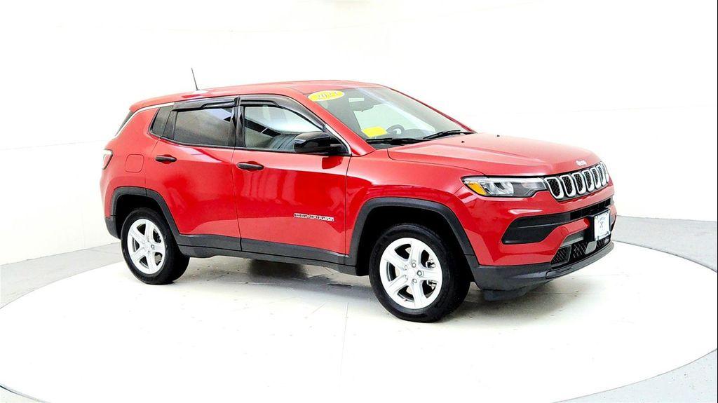 used 2023 Jeep Compass car, priced at $22,985