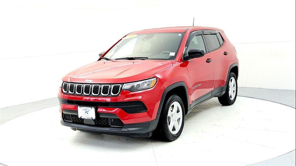 used 2023 Jeep Compass car, priced at $22,985