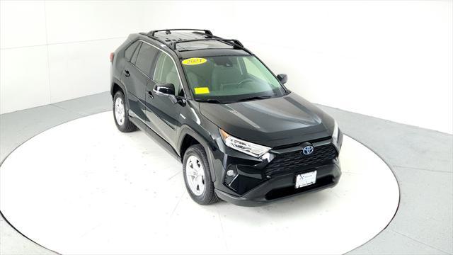 used 2021 Toyota RAV4 Hybrid car, priced at $29,985