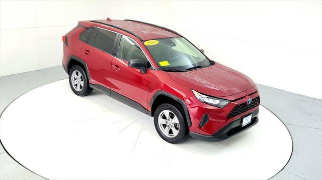 used 2022 Toyota RAV4 Hybrid car, priced at $28,395