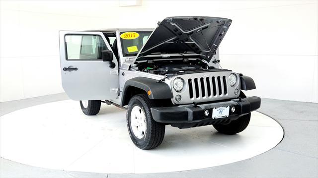 used 2017 Jeep Wrangler car, priced at $19,495