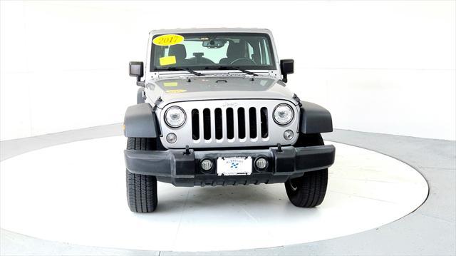 used 2017 Jeep Wrangler car, priced at $19,495