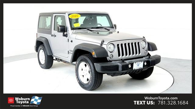 used 2017 Jeep Wrangler car, priced at $19,495
