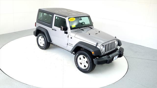 used 2017 Jeep Wrangler car, priced at $19,495