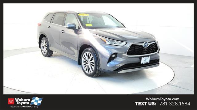 used 2022 Toyota Highlander Hybrid car, priced at $47,695