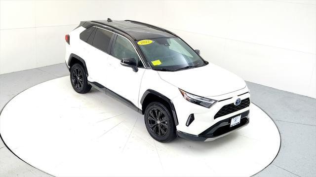used 2022 Toyota RAV4 Hybrid car, priced at $36,595