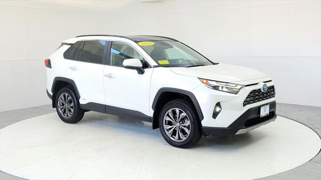 used 2022 Toyota RAV4 Hybrid car, priced at $38,595