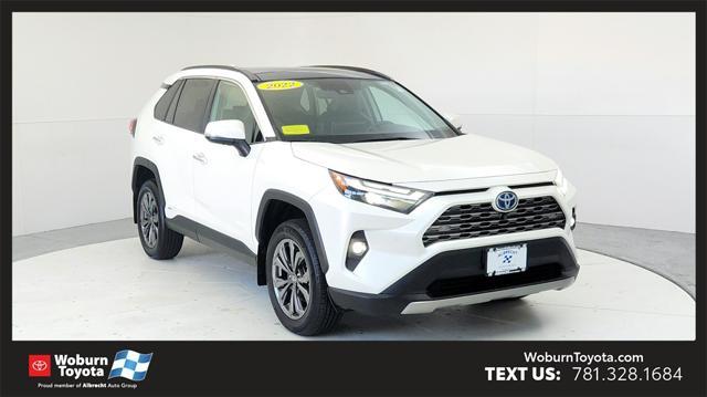 used 2022 Toyota RAV4 Hybrid car, priced at $38,595