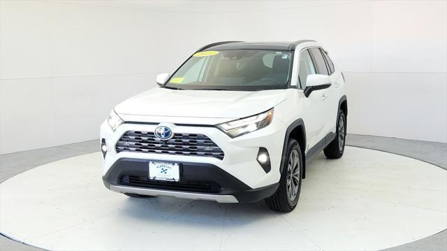 used 2022 Toyota RAV4 Hybrid car, priced at $38,595