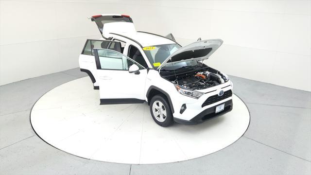 used 2021 Toyota RAV4 Hybrid car, priced at $28,595