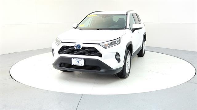 used 2021 Toyota RAV4 Hybrid car, priced at $28,595