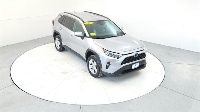 used 2021 Toyota RAV4 Hybrid car, priced at $29,985