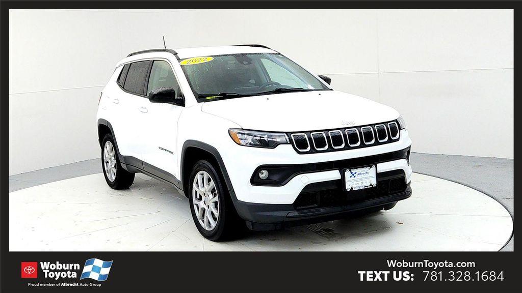 used 2022 Jeep Compass car, priced at $22,595