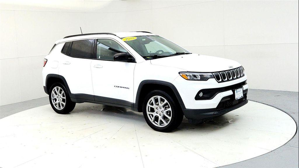used 2022 Jeep Compass car, priced at $22,595