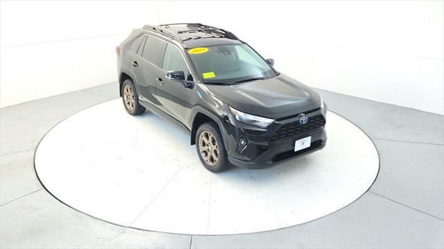 used 2023 Toyota RAV4 Hybrid car, priced at $34,495