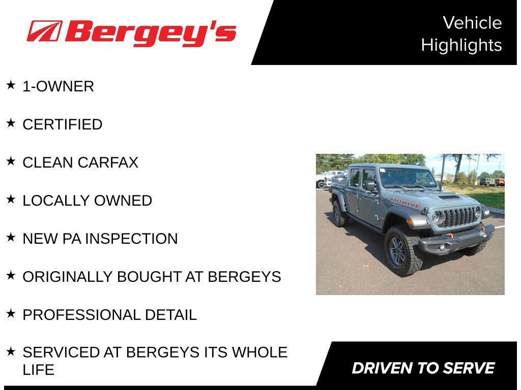 used 2025 Jeep Gladiator car, priced at $50,490