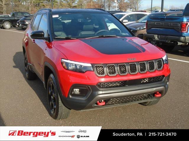 used 2023 Jeep Compass car, priced at $27,490