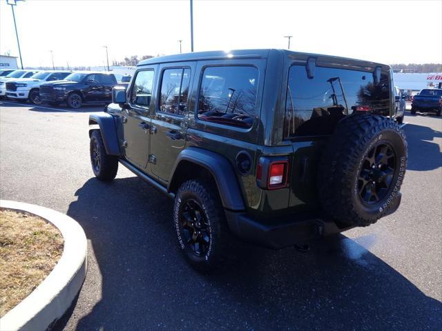 used 2021 Jeep Wrangler car, priced at $34,490