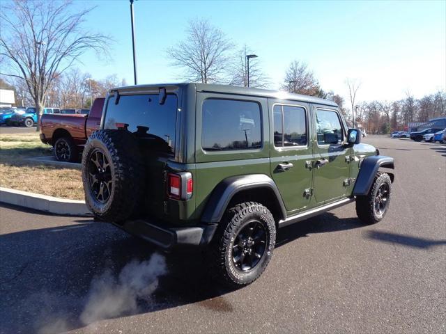 used 2021 Jeep Wrangler car, priced at $34,490