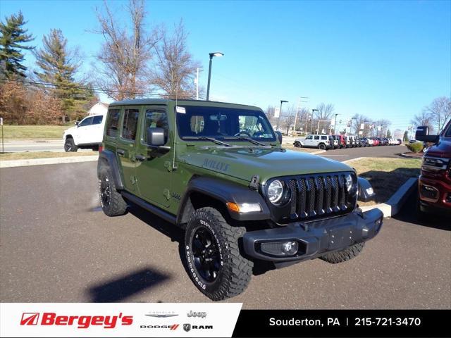 used 2021 Jeep Wrangler car, priced at $34,490