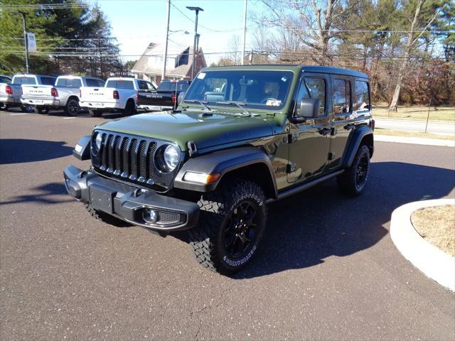 used 2021 Jeep Wrangler car, priced at $34,490