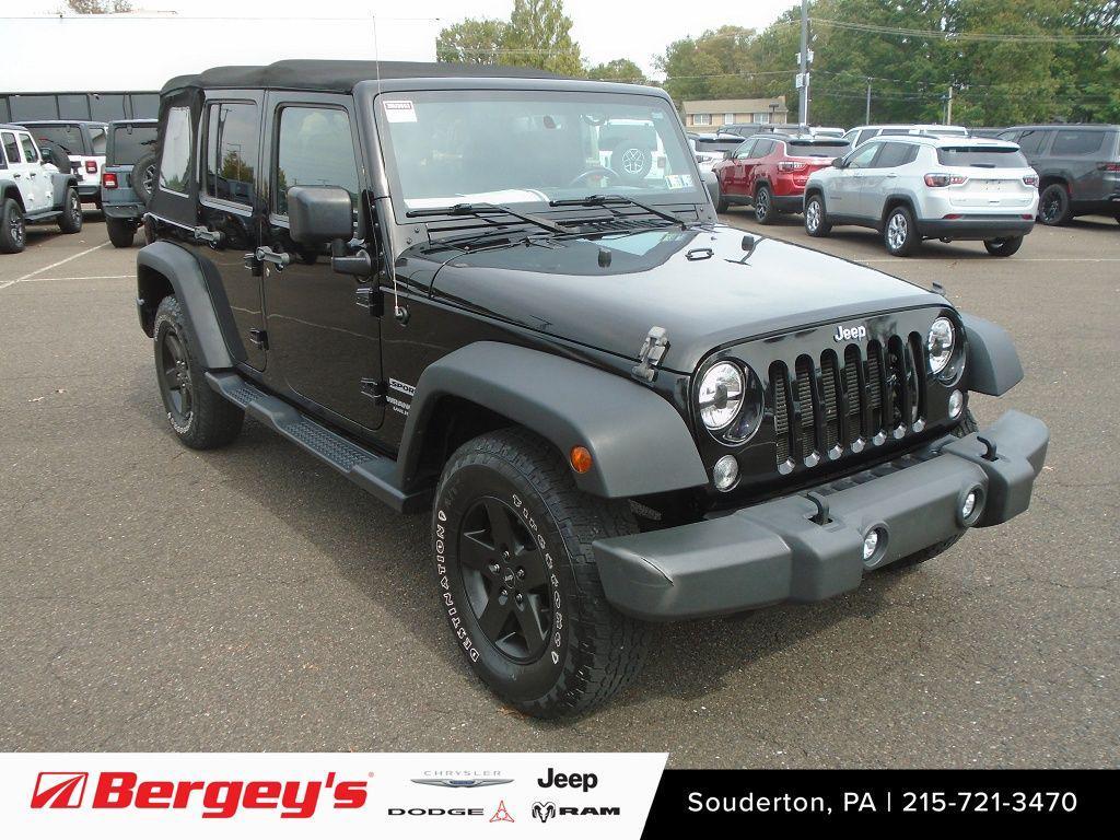 used 2016 Jeep Wrangler Unlimited car, priced at $16,990