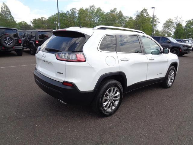 used 2021 Jeep Cherokee car, priced at $23,190