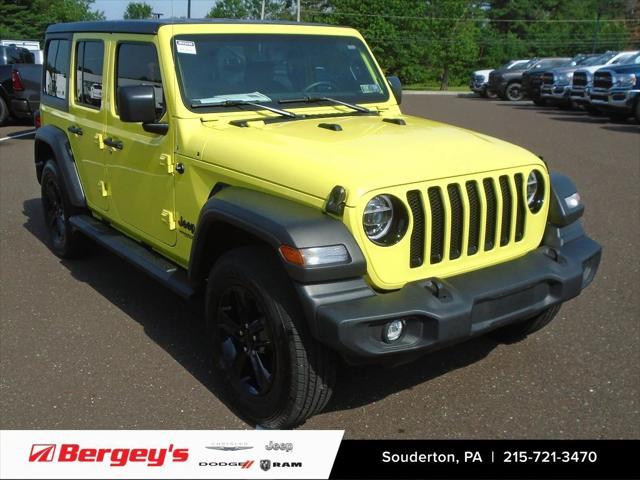 used 2022 Jeep Wrangler Unlimited car, priced at $32,995