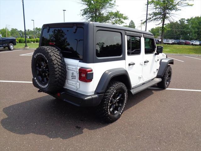 used 2020 Jeep Wrangler Unlimited car, priced at $26,493