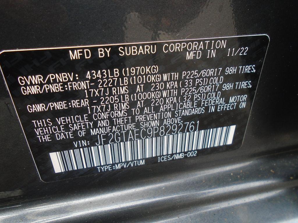 used 2023 Subaru Crosstrek car, priced at $24,490