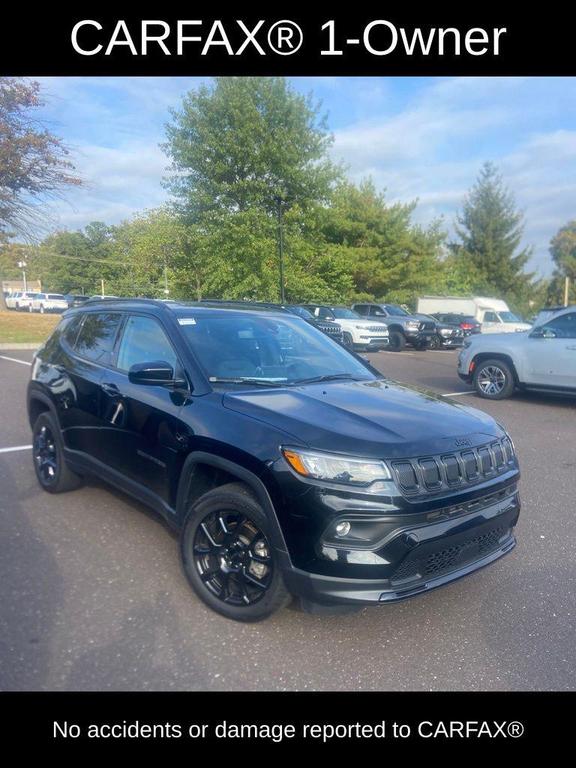 used 2022 Jeep Compass car, priced at $23,995