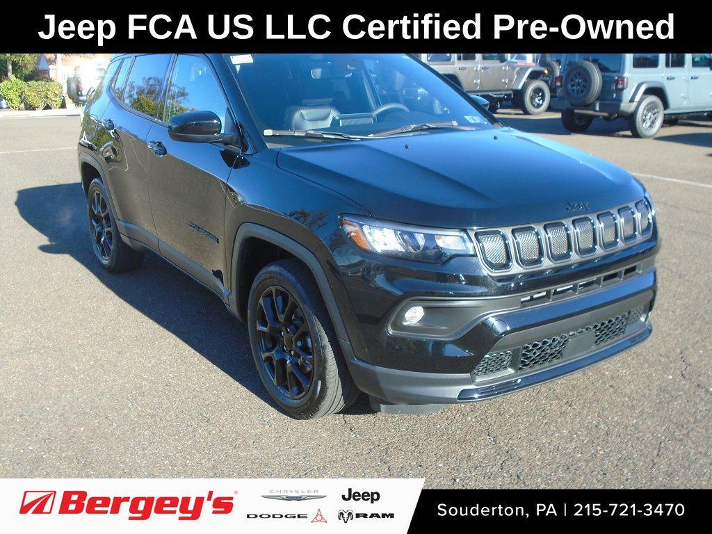 used 2022 Jeep Compass car, priced at $22,990