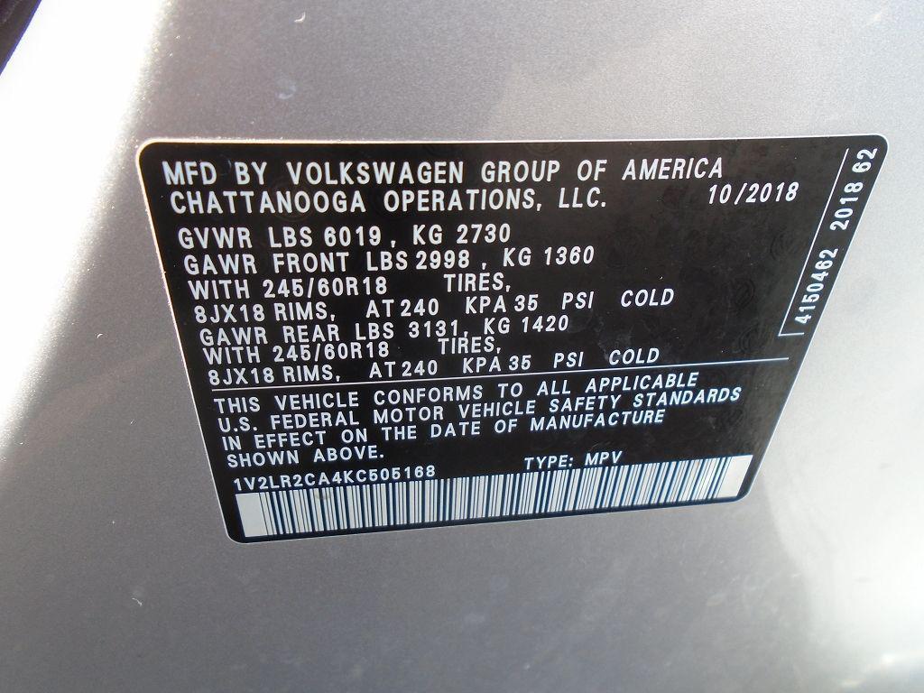 used 2019 Volkswagen Atlas car, priced at $18,890