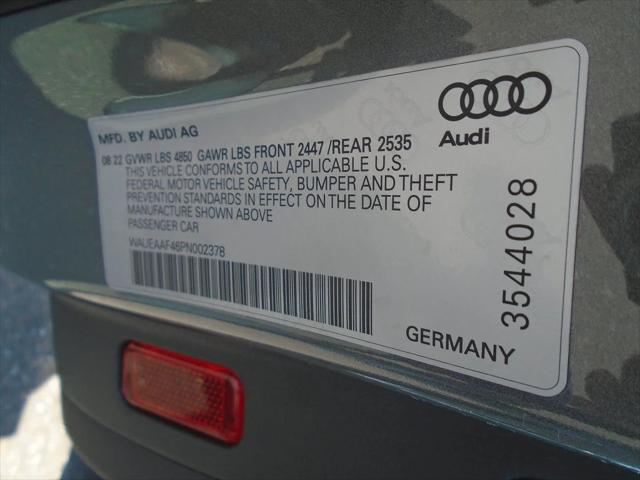 used 2023 Audi A4 car, priced at $28,995