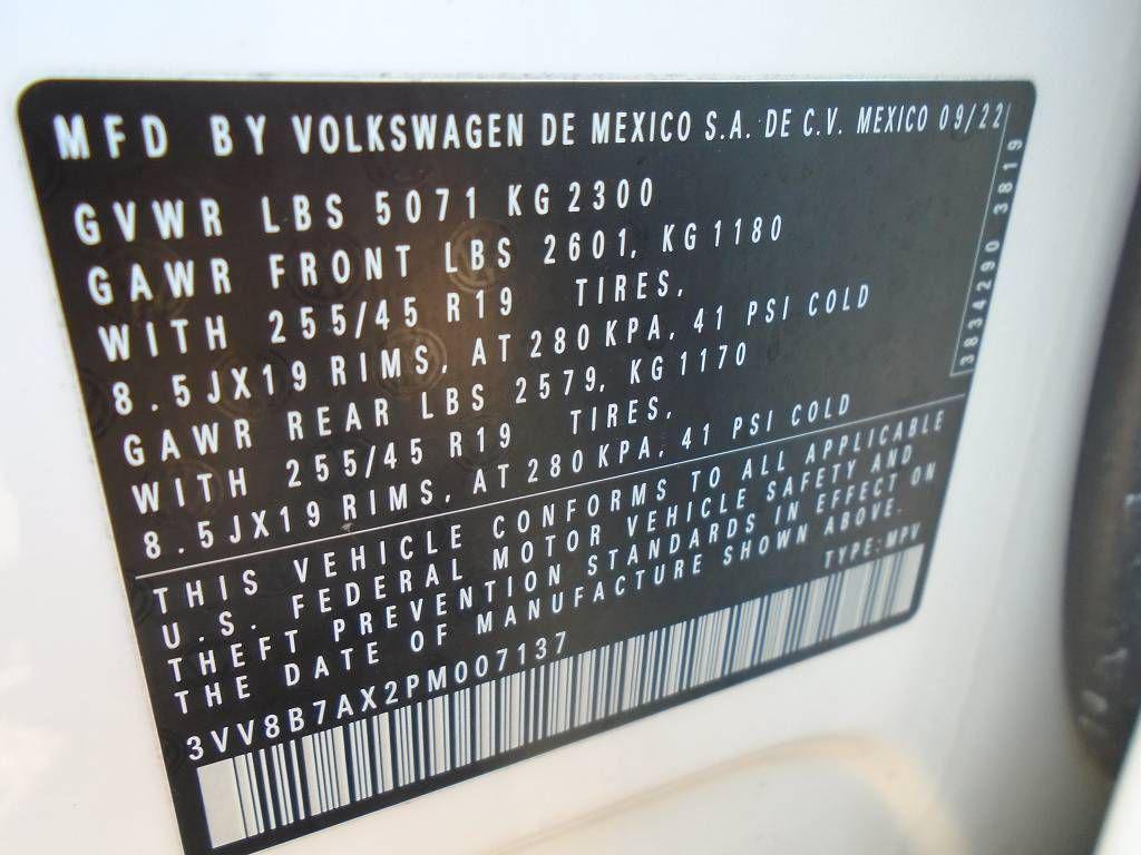 used 2023 Volkswagen Tiguan car, priced at $26,990