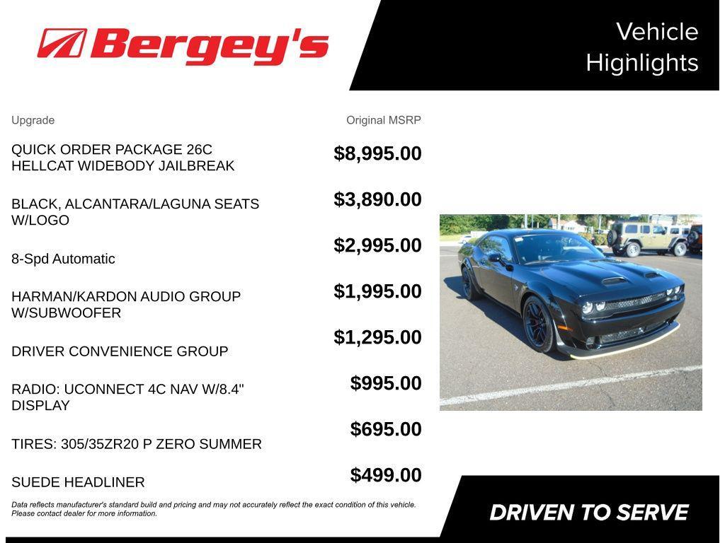 used 2023 Dodge Challenger car, priced at $84,490