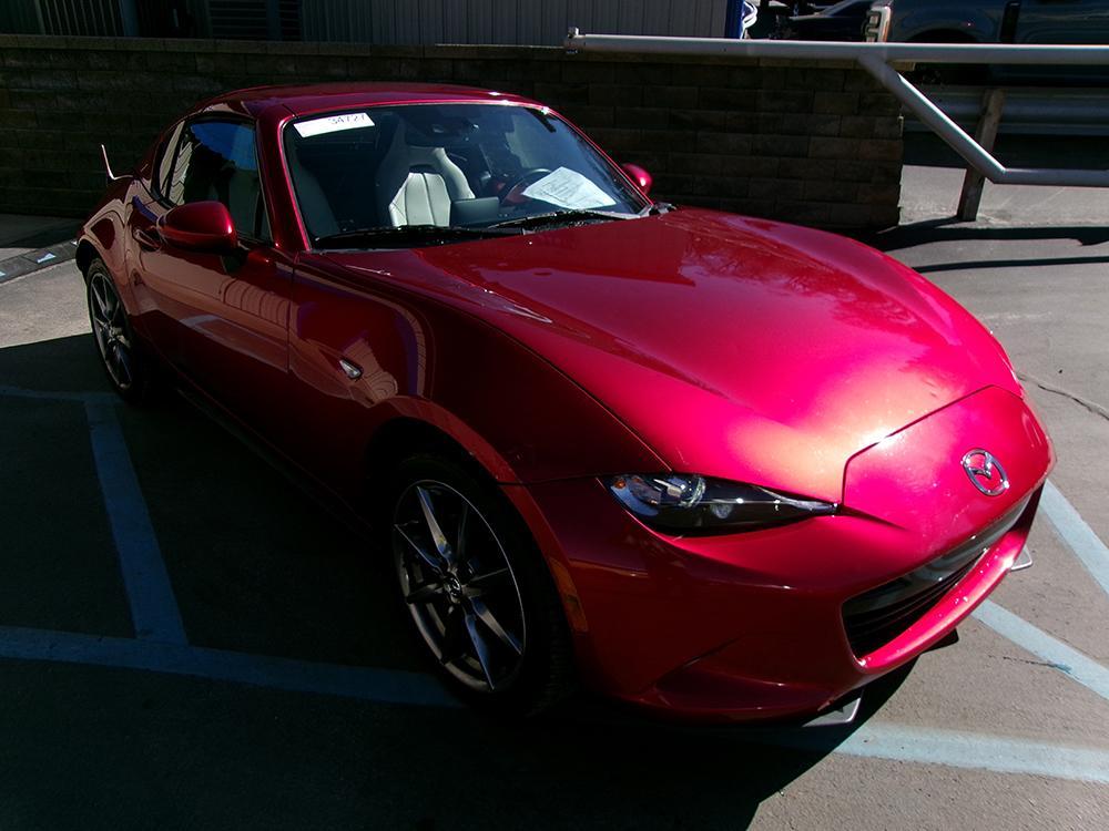 used 2021 Mazda MX-5 Miata RF car, priced at $17,700