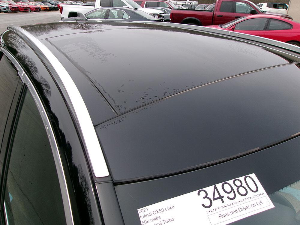 used 2021 INFINITI QX50 car, priced at $14,500