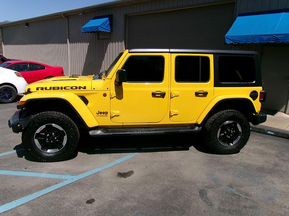 used 2020 Jeep Wrangler Unlimited car, priced at $17,500