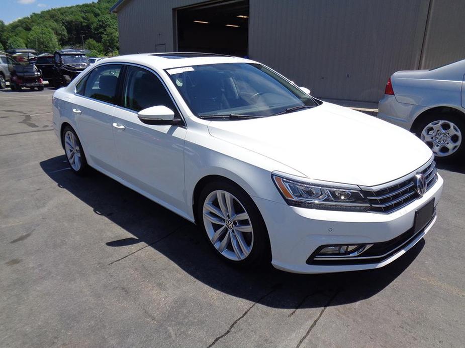 used 2018 Volkswagen Passat car, priced at $18,000