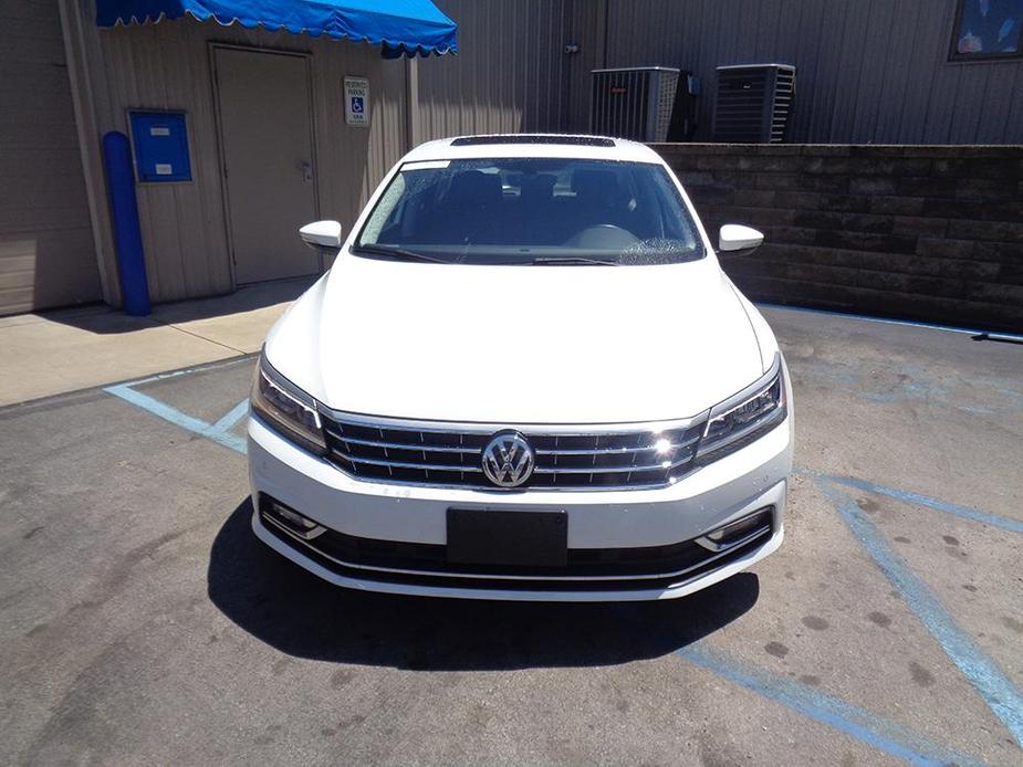 used 2018 Volkswagen Passat car, priced at $18,000