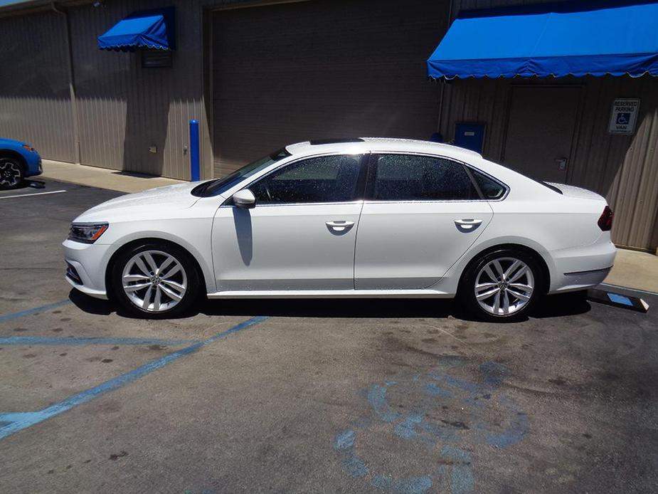 used 2018 Volkswagen Passat car, priced at $18,000