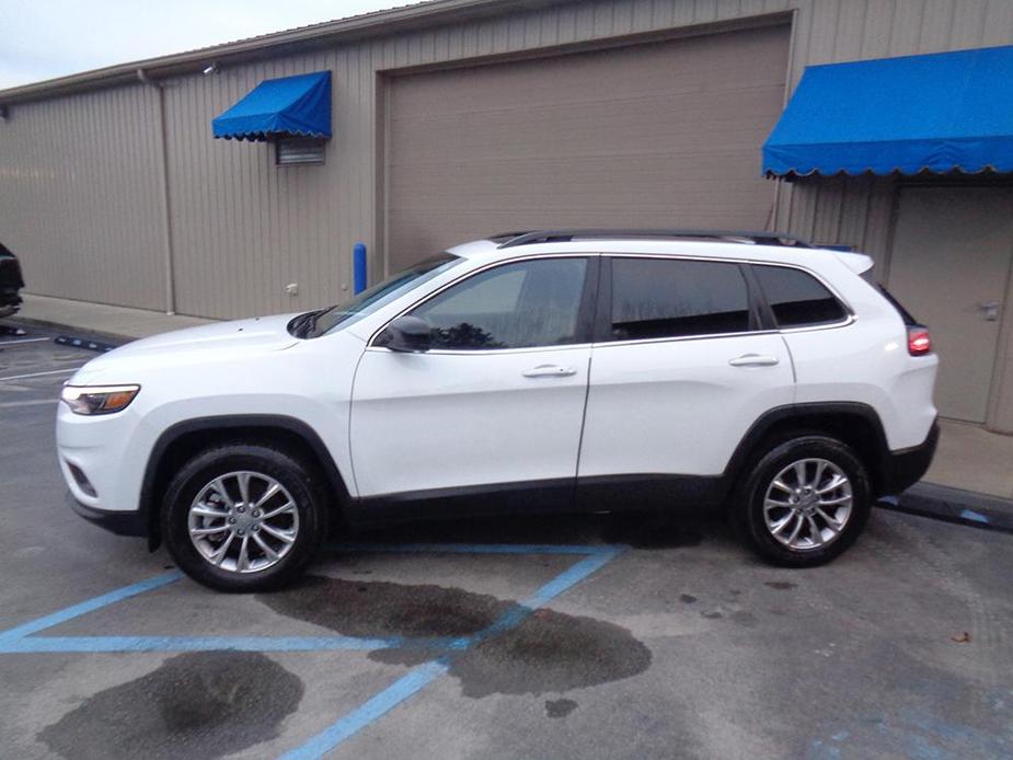 used 2022 Jeep Cherokee car, priced at $23,900