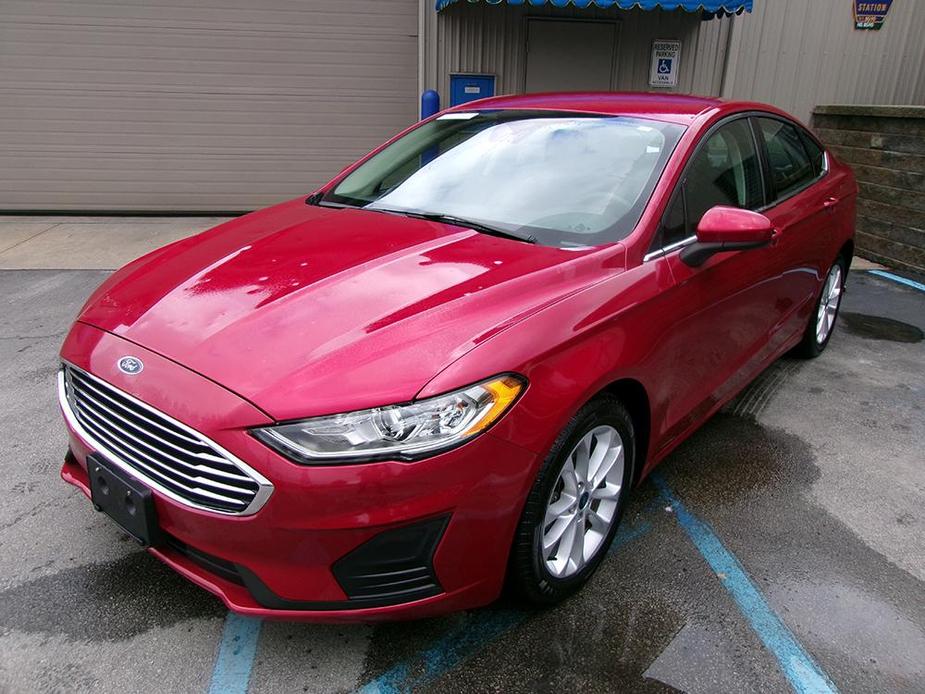 used 2020 Ford Fusion Hybrid car, priced at $13,600