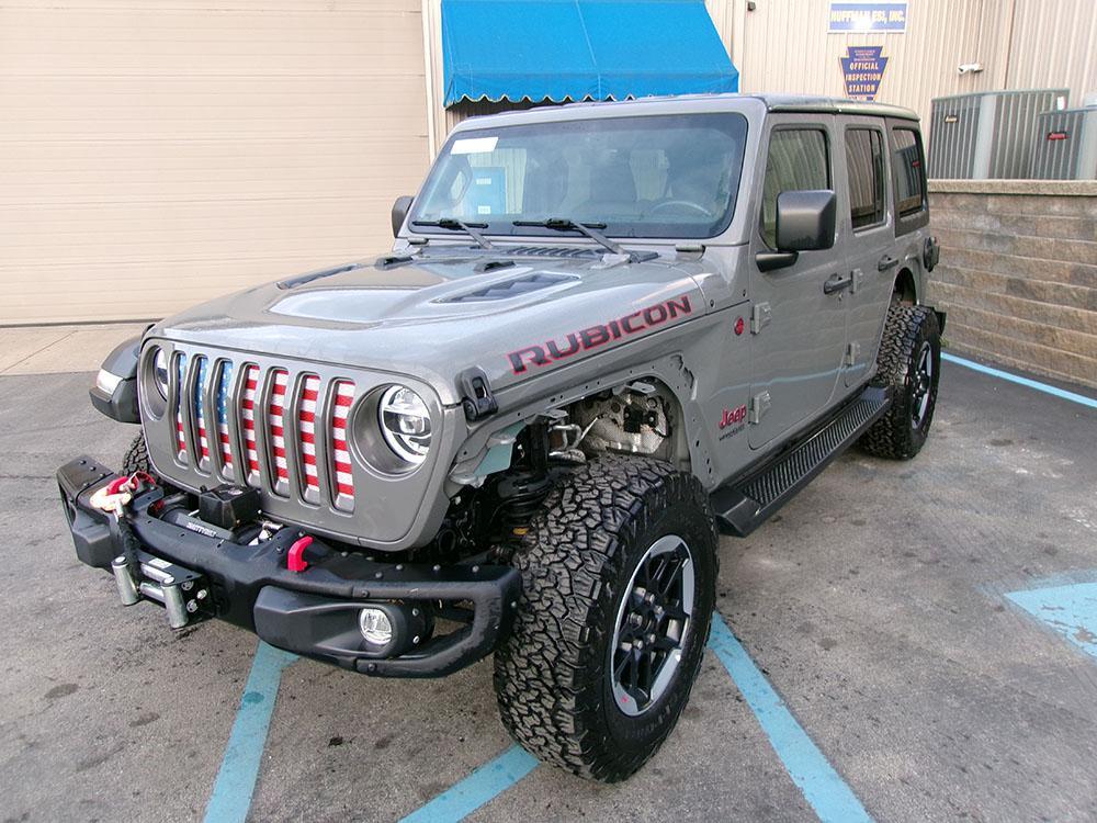 used 2021 Jeep Wrangler Unlimited car, priced at $21,500