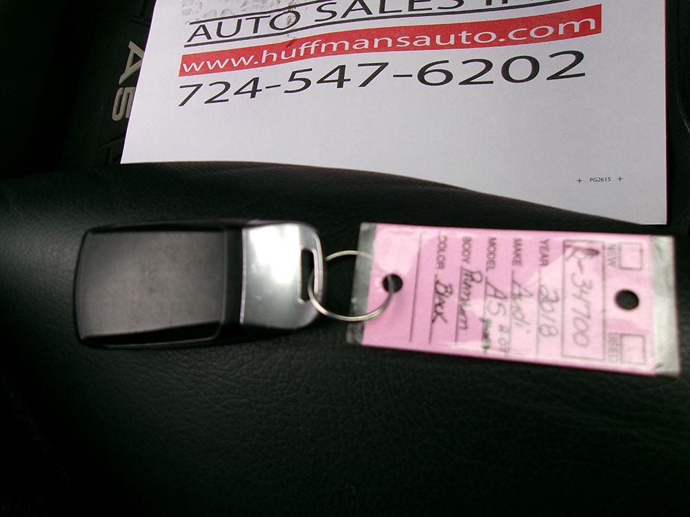 used 2018 Audi A5 car, priced at $18,500